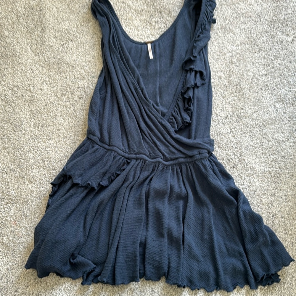 Free People navy tank